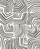 Malibu Linework Maze Wallpaper - Contemporary Geometric - Inkwell | Malibu Wallpaper
