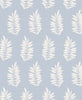 Malibu Pinnate Silhouette Wallpaper - Contemporary Botanical - Iceburg | Malibu Wallpaper
