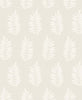 Malibu Pinnate Silhouette Wallpaper - Contemporary Botanical - Almond | Malibu Wallpaper