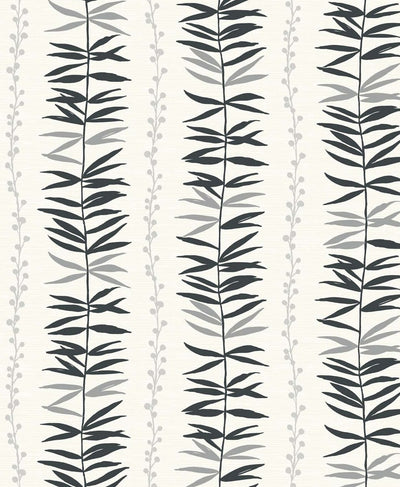 Summer Garland Contemporary Botanical - Shadow | Architectural Wallcoverings