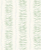 Malibu Summer Garland  Wallpaper - Contemporary Botanical - Forest | Malibu Wallpaper