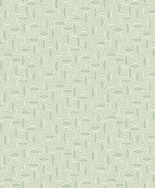Pip Geo Contemporary Geometric - Apple | Architectural Wallcoverings