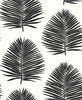 Malibu Island Palm Wallpaper - Coastal Palm Leaf - Day And Night | Malibu Wallpaper
