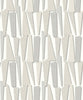 Malibu Geometric Shadows  Wallpaper - Contemporary Geometric - Linen | Malibu Wallpaper