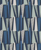 Malibu Geometric Shadows  Wallpaper - Contemporary Geometric - Denim | Malibu Wallpaper