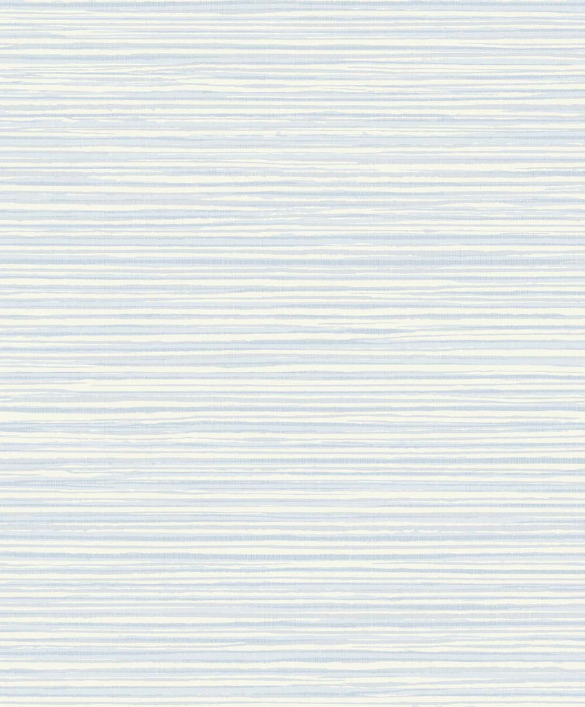 Malibu Calm Seas Wallpaper - Contemporary Striped - Blue Mist | Malibu Wallpaper