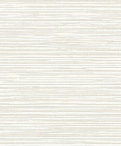 Malibu Calm Seas Wallpaper - Contemporary Striped - Fog | Malibu Wallpaper