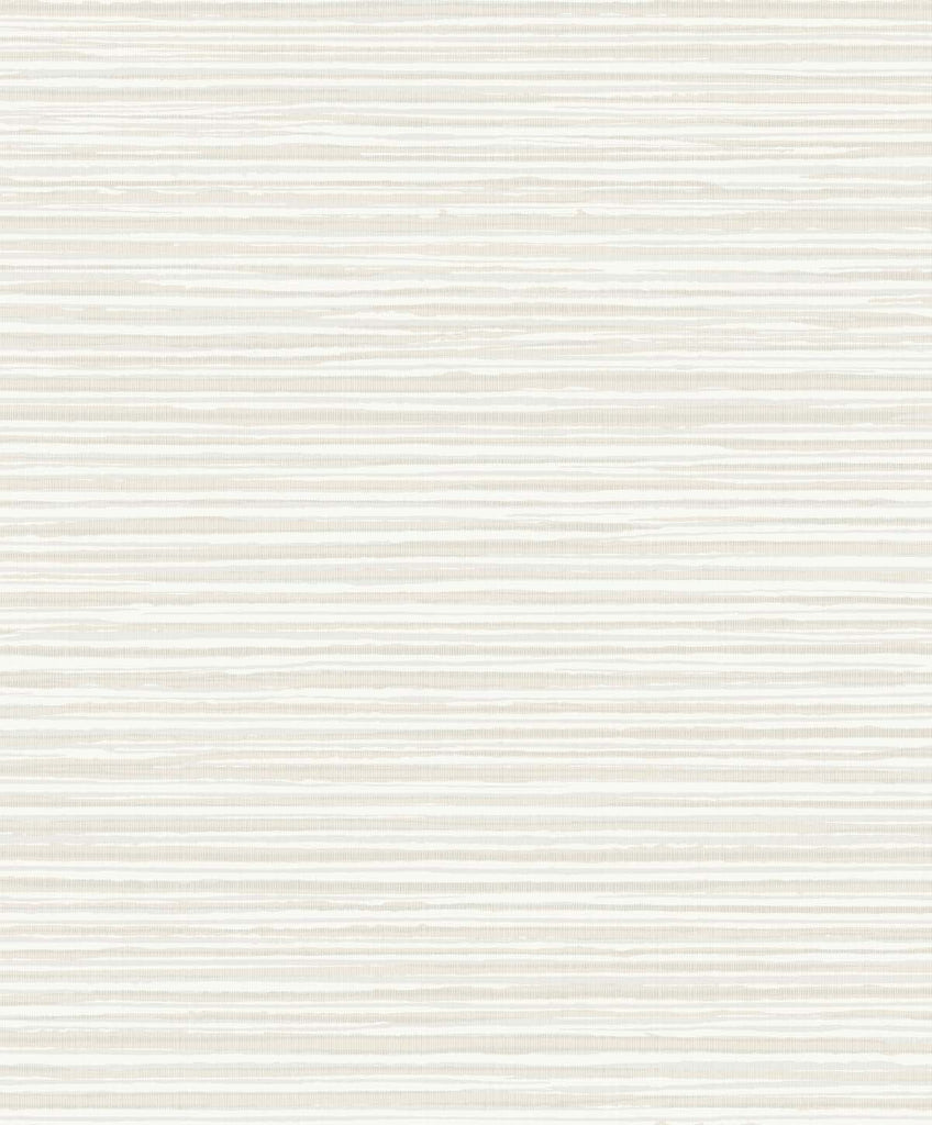 Malibu Calm Seas Wallpaper - Contemporary Striped - Fog | Malibu Wallpaper