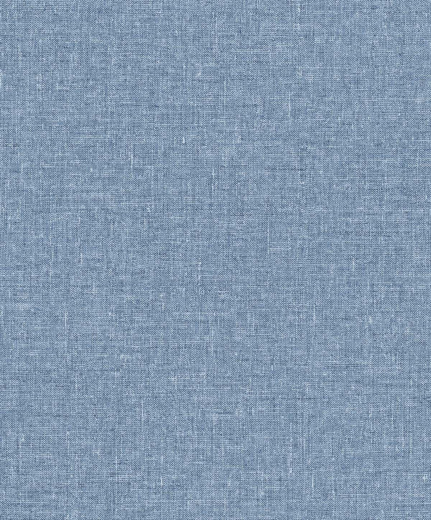 Malibu Soft Linen  Wallpaper - Contemporary Linen - Blueberry | Malibu Wallpaper