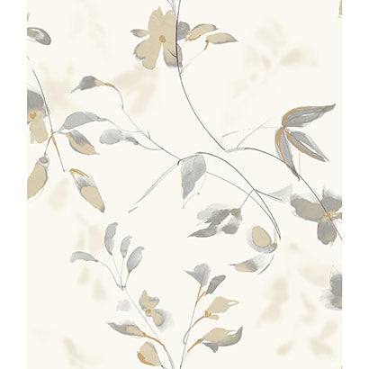Plymouth Cream Wallcovering | Jeffrey Stevens