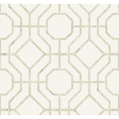 Lanai Trellis Wallpaper | Jeffrey Stevens