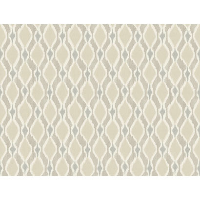 Dyed Ogee Wallpaper | Jeffrey Stevens