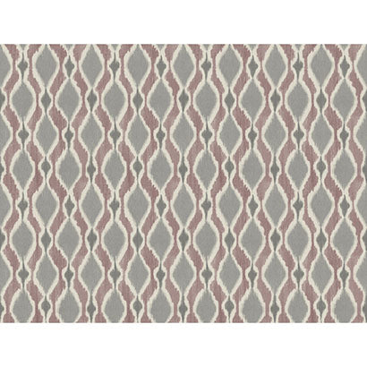 Dyed Ogee Wallpaper | Jeffrey Stevens