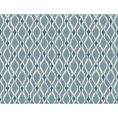 Dyed Ogee Wallpaper | Jeffrey Stevens