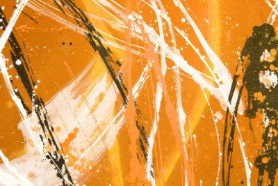 Splatter - Golden Yellow Commercial Wallcovering | Koroseal