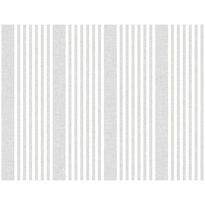 Fabio Gray French Cream & Dove Gray Wallcovering | Jeffrey Stevens