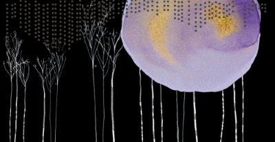 Mae Black  Wallpaper (Srd-Mae-01) | Sarah Rowland | Koroseal