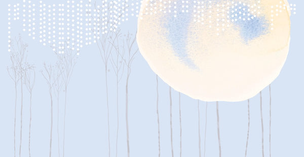 Mae Blue  Wallpaper (Srd-Mae-03) | Sarah Rowland | Koroseal