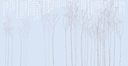 Poe Blue - Light Blue Commercial Wallcovering | Koroseal
