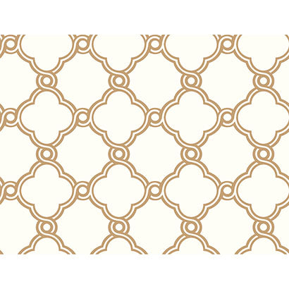St Ives Cream Wallcovering | Jeffrey Stevens