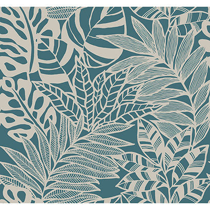 Jungle Leaves Wallpaper | Jeffrey Stevens