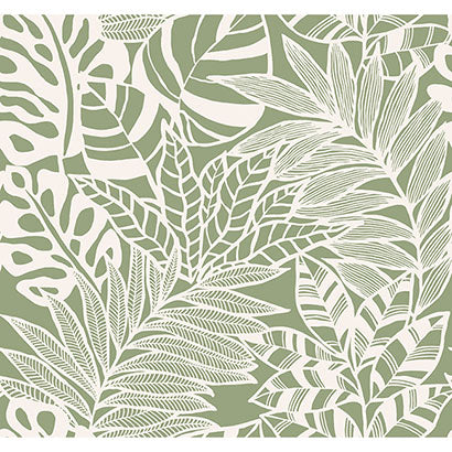 Jungle Leaves Wallpaper | Jeffrey Stevens