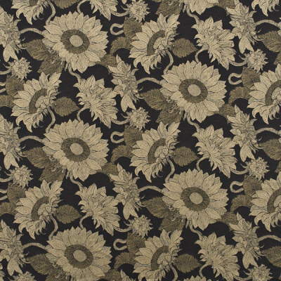 Samples and Purchasing available for Sunflower Weave - Burnt Umber Brown By Mulberry | Great Park Weaves |Botanical & Floral  Multipurpose Print at Designer Wallcoverings and Fabrics