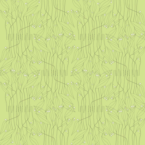Susannah Melon - Pale Green Commercial Wallcovering | Koroseal