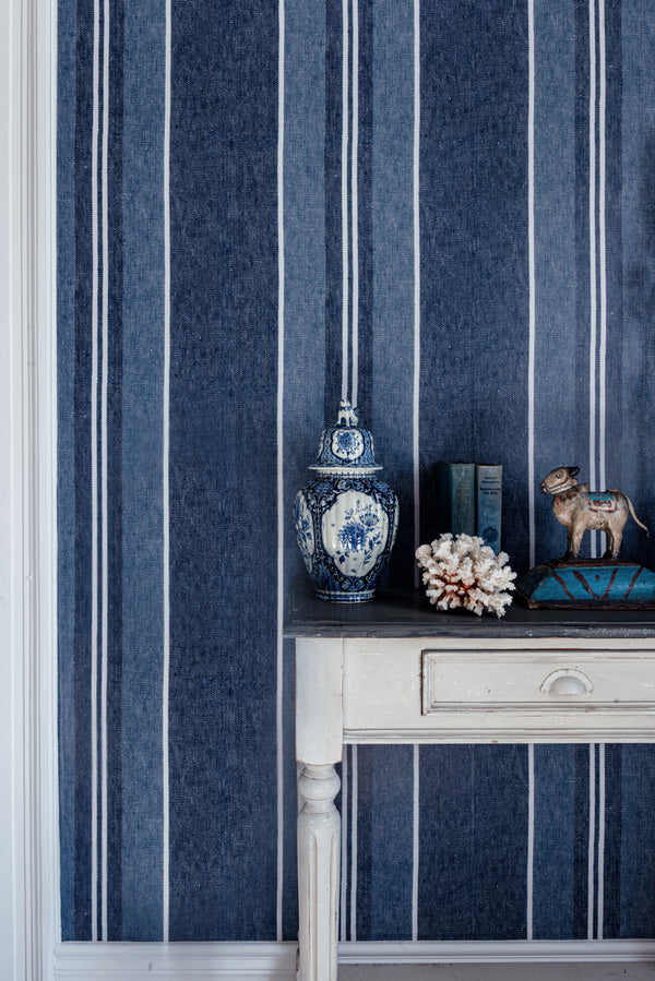 Szepviz - Indigo Wallcovering | Mind the Gap