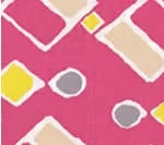 Magenta Peach Yellow Lime on White