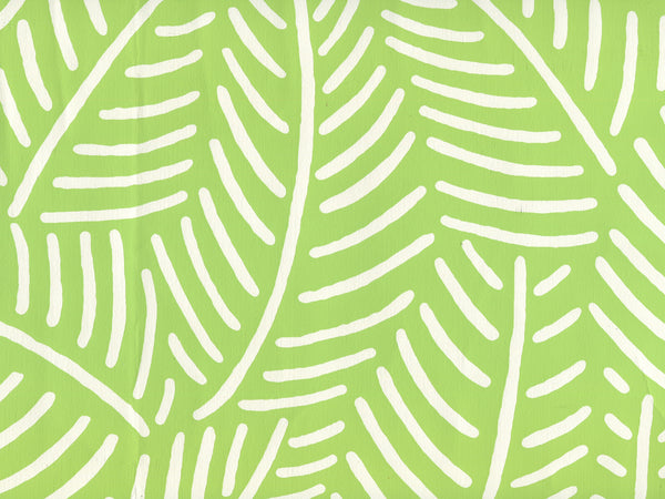 Sauvage_Reverse Jungle_Green_on_Almost_White_CP Screen Printed | China Seas