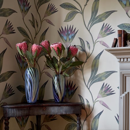 Cleo Vine, Plum and Blue
