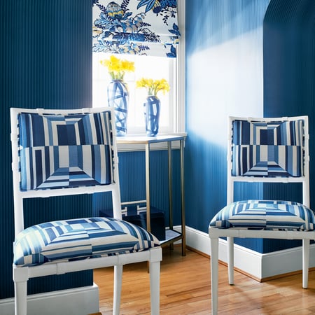 Ombre Stripe, Navy