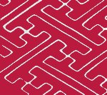 Magenta on White Wallcoverings | Alan Campbell