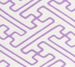 Lavender Lines on White