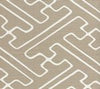 Pale Taupe on White