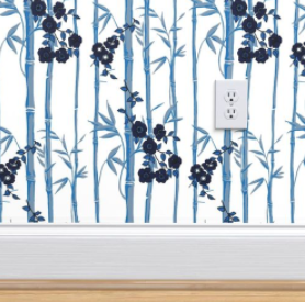 Charlie's 1970's Bamboo Chinoiserie | Architectural Wallcoverings