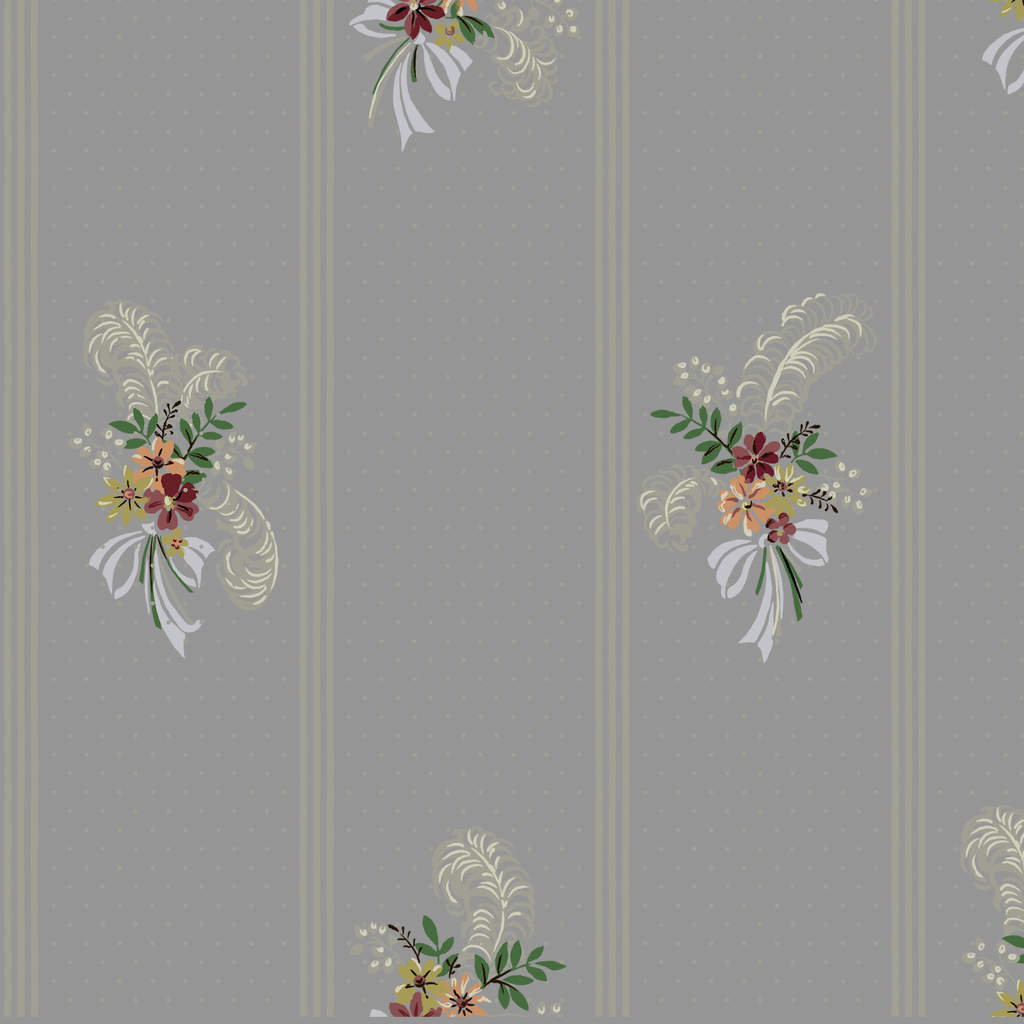 Ema's 1940's Wallcovering | DW Bespoke Studios