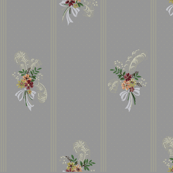 Ema's 1940's Wallcovering | DW Bespoke Studios