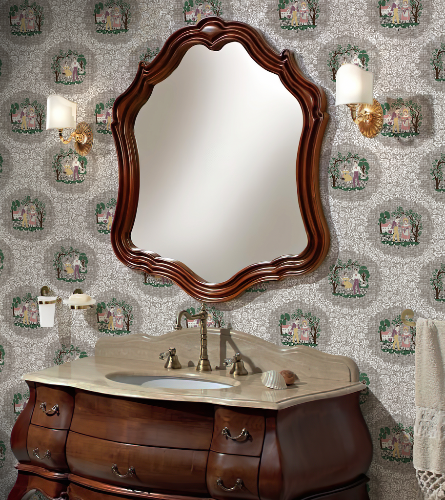 Sally's Authentic Scenic Vintage 1950's  Wallcovering | DW Bespoke Studios