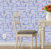 Giulia'S 1950'S Geometric Wallcovering | DW Bespoke Studios