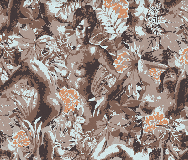 Olivia's 1970's Women | DW Bespoke Studios Wallcovering | DW Bespoke Studios