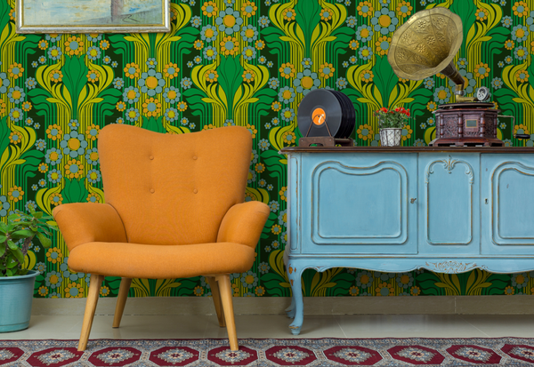 Love Lounge - Lights Fantastic Wallcovering | DW Bespoke Studios