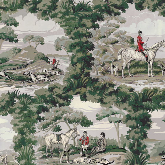 Salisbury 1950's Horse Wallpaper | DW Bespoke Studios