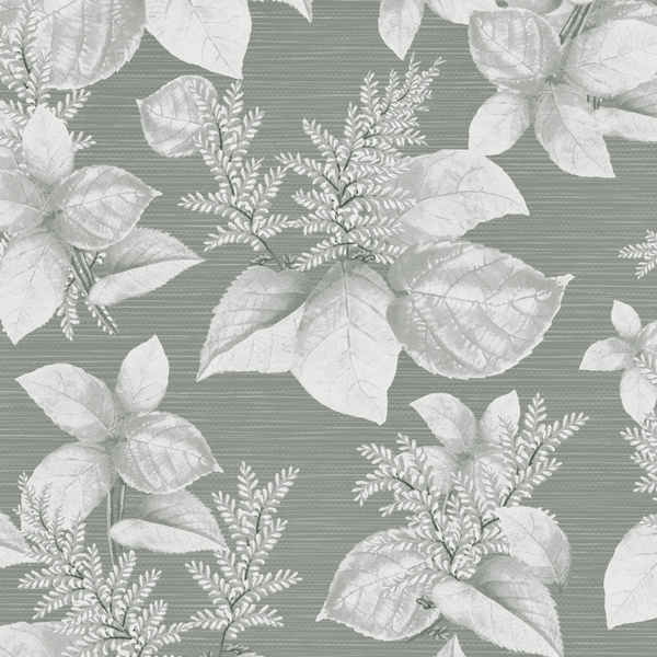 Woodbury 1950's Leaves Mid-Century Modern | Architectural Wallcoverings