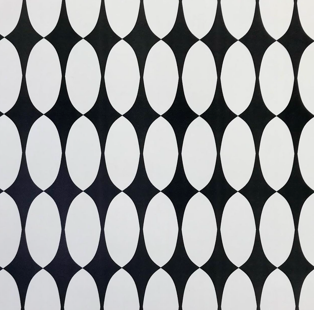 Mod Squad - 108 Black/White By Fentucci |  Wallcovering | DW Bespoke Studios