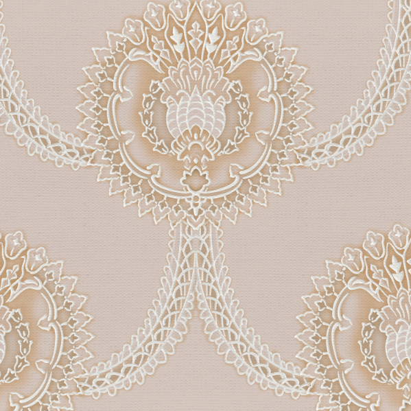 Ambassador Hotel 1920's Crest Vintage Wallcovering Art Deco | Architectural Wallcoverings
