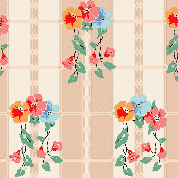 Bridgeport 1940's Wallpaper | DW Bespoke Studios