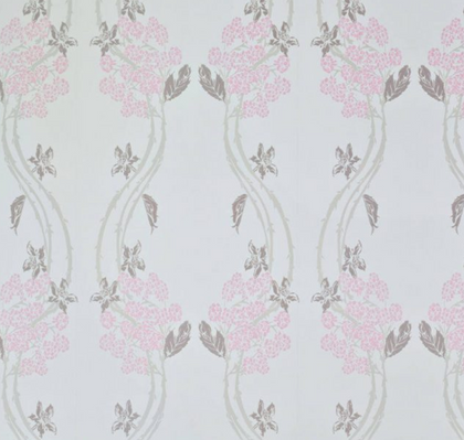 Autumn Berry Wallcovering -  Vintage Pink