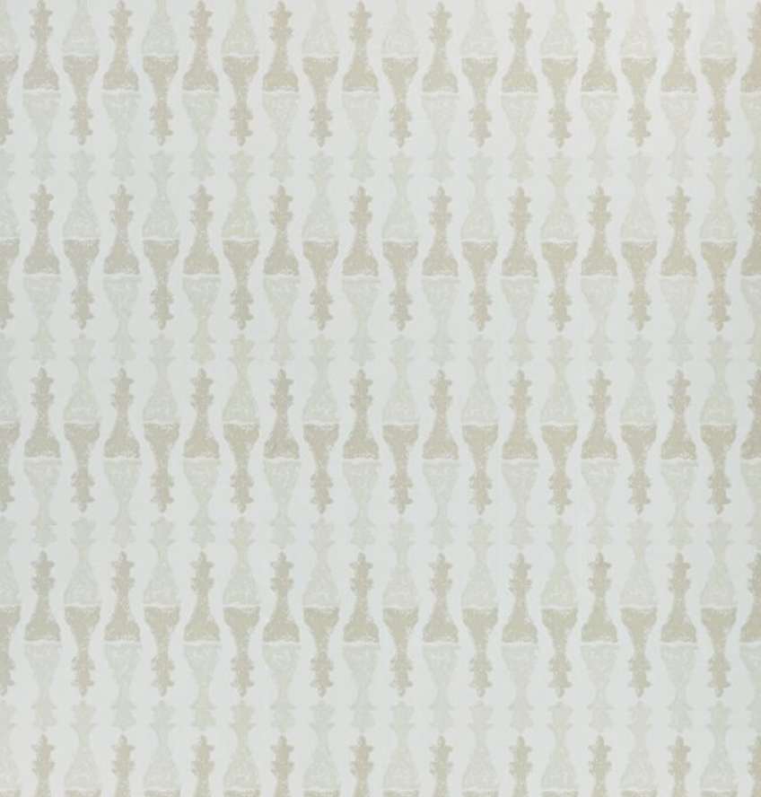 Chess Wallpaper - Stone Cream – Designer Wallcoverings and Fabrics
